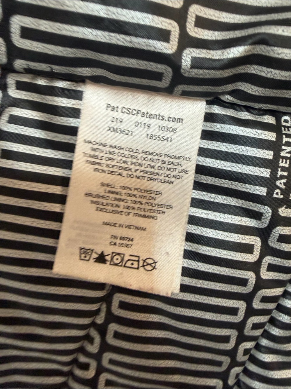 Columbia Mens Thermal Coil Puffer Jacket Black Medium Lightweight - Picture 7 of 12